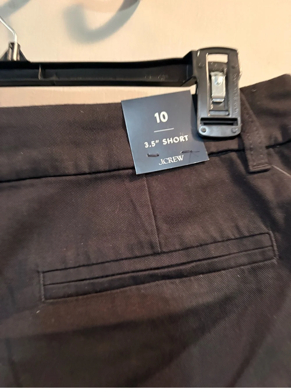J. Crew Black and Red Women’s Shorts Pair